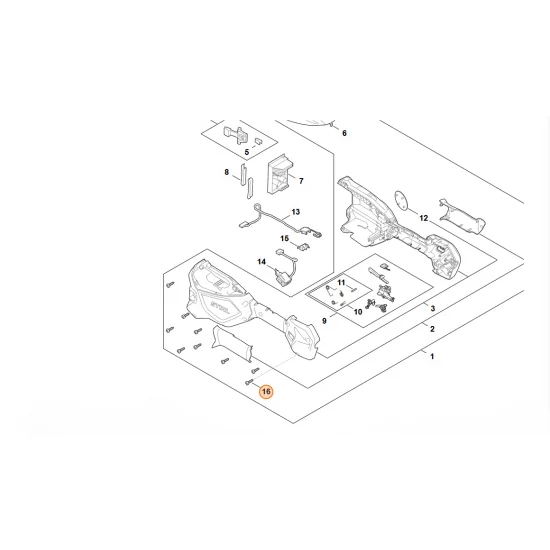STIHL  Śruba 9074 477 3030